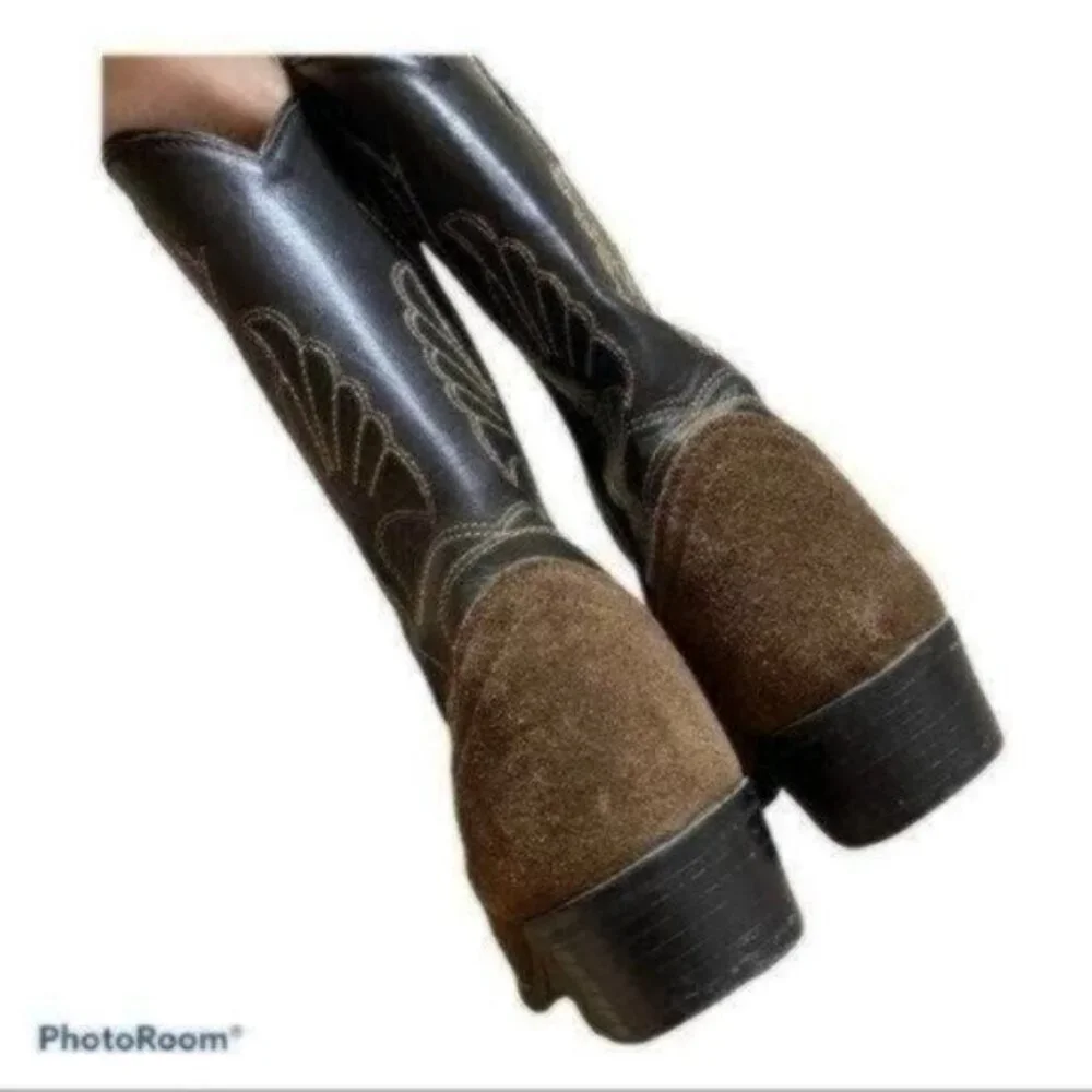 Masterson Boot Company Leather Western Wear Boots Size 4